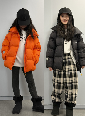 iaiammo丨25AW 「90白鸭绒」男女中童装防水保暖夹克款羽绒面包服