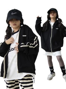 iaiammo艾米24秋季原创设计 双抗 韩版宽松 亲子童装卫衣连帽开衫