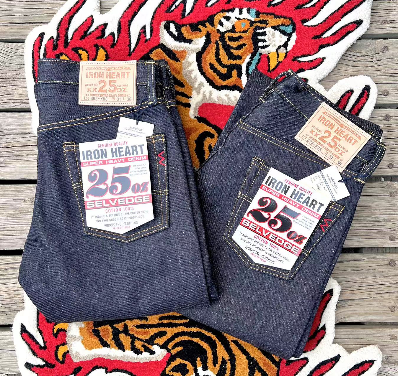 IRONHEART铁心重磅25oz仔裤
