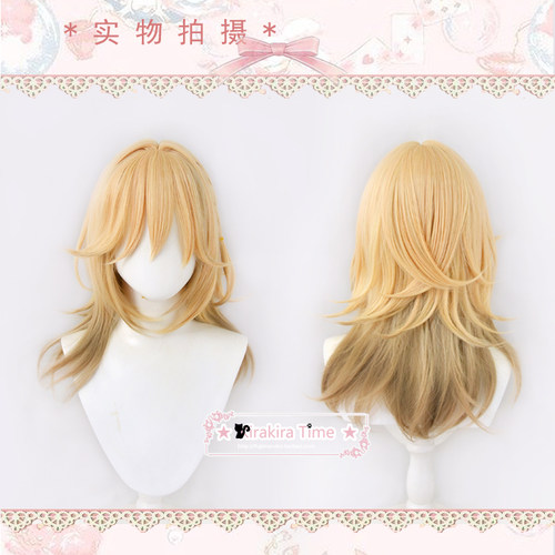 原神须弥卡维cosplay假发
