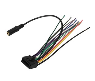 适用DUAL 出口畅销 CD机尾线电源线喇叭线材线束车载改装