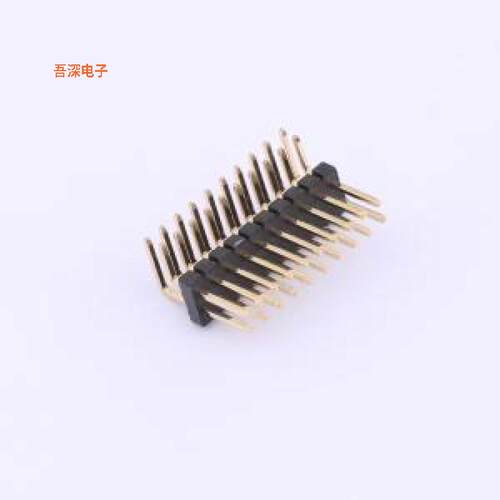 X1321WR-2x10J-C40D18 |原装弯插,P=1.27mm排针