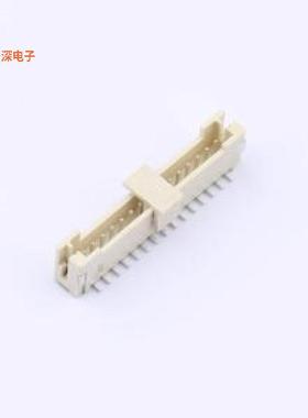 HDGC1502WVA-S-15P-2 |线对板针座MXH1.5-15P带扣立贴