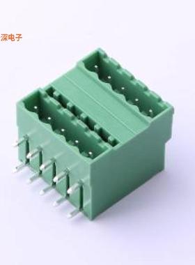 KF2EDGRH-5.0-2*5P |原装弯插,P=5mm插拔式接线