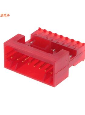 3-647016-8 |原装全新CONN PLUG 8POS IDC 22AWG GOLD