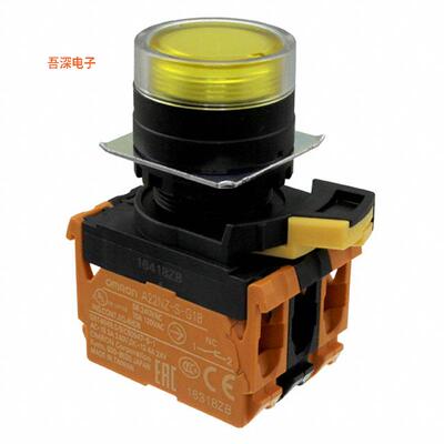 A22NL-BGM-TYA-G202-YC |原装全新SWITCH PUSH DPST-NC 10A 120V