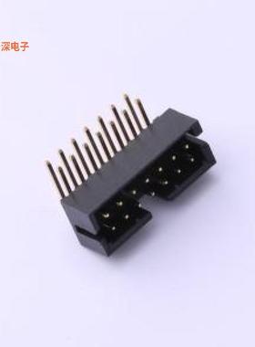 A2005WR-N-2X7P-B |原装弯插,P=2mm线对板针座