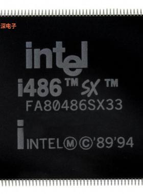 FA80486SXSF33 |Intel486 SXIC MPU I486 33MHZ 176TQFP