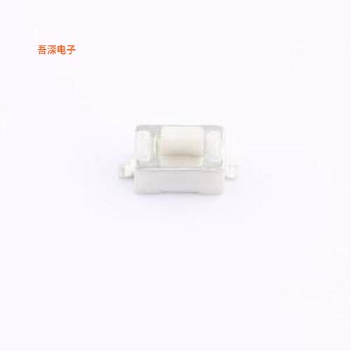 TS365TP |轻触3x6x5mm，立贴，250gf，白钮，不锈钢弹片，无柱
