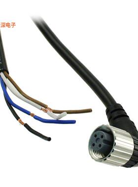 XS2F-M12PVC4A5M |原装全新CBL 4POS PLUG RA TO WIRE 16.4'