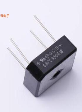 GBPC3506W |原装GBPC-WBRIDGE RECT 1P 600V 35A GBPC-W