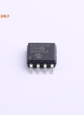 24LC512T-I/SM |原装SOIC-8-208milIC EEPROM 512KBIT I2C 8SOIJ
