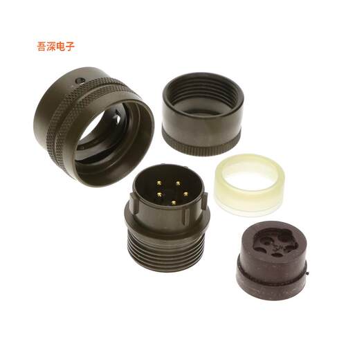 PT06E-14-5P |插头，公引脚CONN PLUG MALE 5P GOLD SLDR CUP