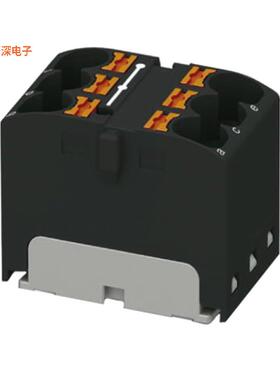 3273804 |中等TERM BLK 6POS BLACK