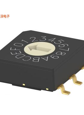 MRSSV1DR16SMGWT |十六进制SWITCH ROTARY DIP HEX 0.4VA 20V