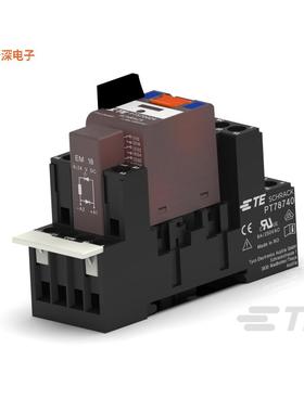 1415076-1 |DIN 轨道Power/Signal Relay, 4 Form C, 24