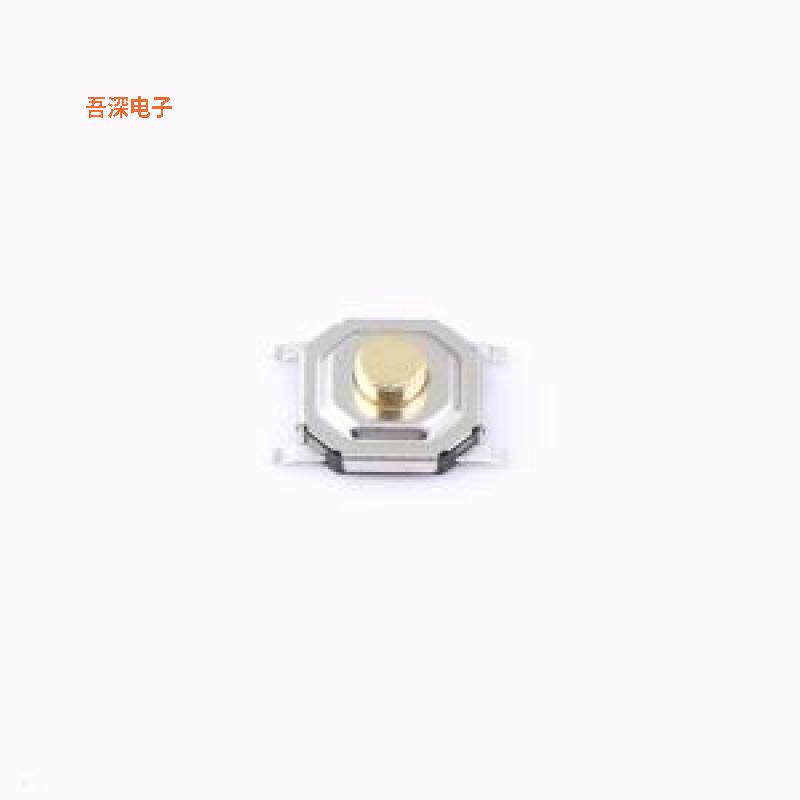 G4B201412 |轻触4*4*2.0铜头 100±20gf 200万次操作寿命