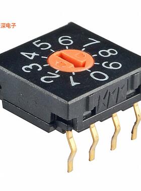 FR01FR10P-W-S |BCDSWITCH ROTARY DIP BCD 0.1A 5V
