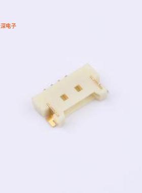 6GHDA040 |线对板针座1.25A-WT-4P卧贴超薄镀金