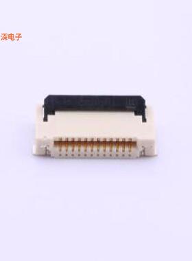 XF2M-1215-1A BY OMZ |原装SMD,P=0.5mm,卧贴FFC/FPC