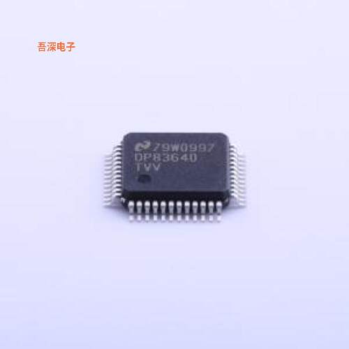 DP83640TVV/NOPB |原装LQFP-48(7x7)以太网收发