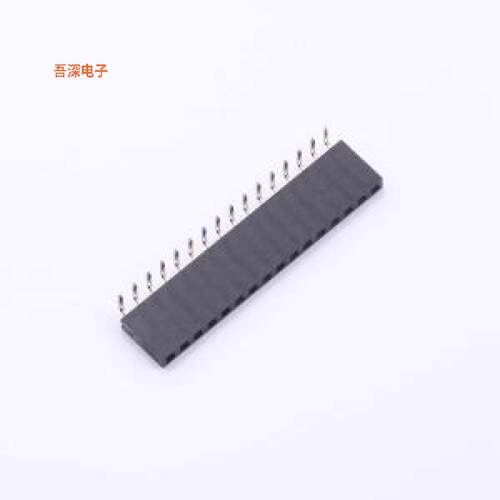 FG-PM2.54-1-16PW-H8.5 |原装弯插,P=2.54mm排母