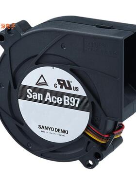 9BMC12P2G001 |12VDCFAN BLOWER 97.1X33MM 12VDC WIRE