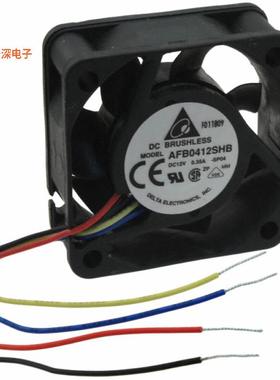 AFB0412SHB-SP04 |12VDCFAN AXIAL 40X15MM 12VDC WIRE