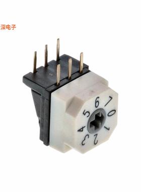 CRE08ROTM1A |BCDSWITCH ROTARY DIP BCD 0.15A 42V