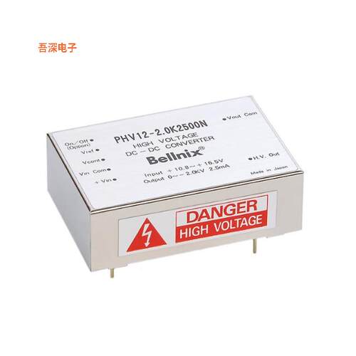 PHV12-2.0K2500PR |原装全新DC DC CONVERTER -2000V 5W