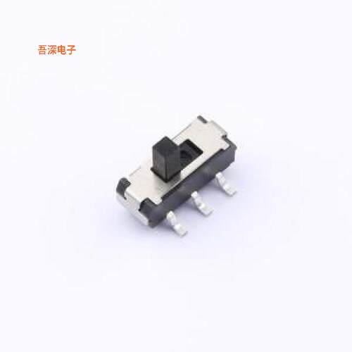 MST-22D18G3-BD |滑动6脚两档，立贴，手柄高度3.0mm，黑柄
