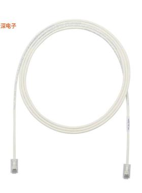 UTP28CH9MGY |圆形线缆CABLE MOD 8P8C PLUG-PLUG 29.53'