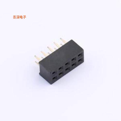 HX PM-2.0-02-05-Z-H4.3 |排母配套排针HX PZ2.0-2x5P系列