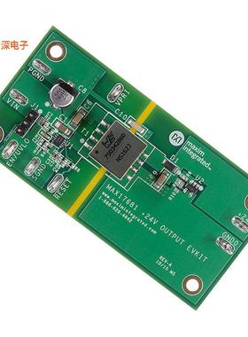 MAX17681EVKITF# |DC/DC，步降EVAL BOARD 750342860 MAX17681