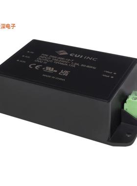 PSK-50E-12-T |封闭式AC-DC, 50 W, 12 VDC, SINGLE OUTP