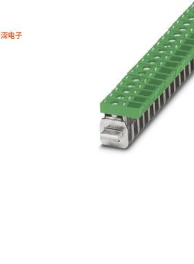 3062935 |汇流条 - 中心TERM BLK 1POS GREEN