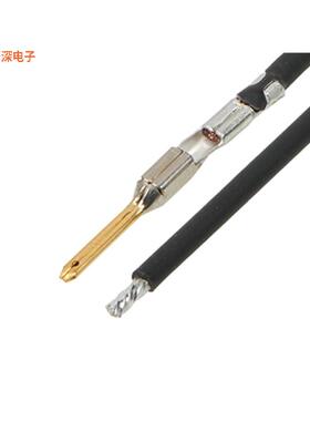 2163031225 |接触端MX150 M-S 450MM 14 AWG LEADS BK