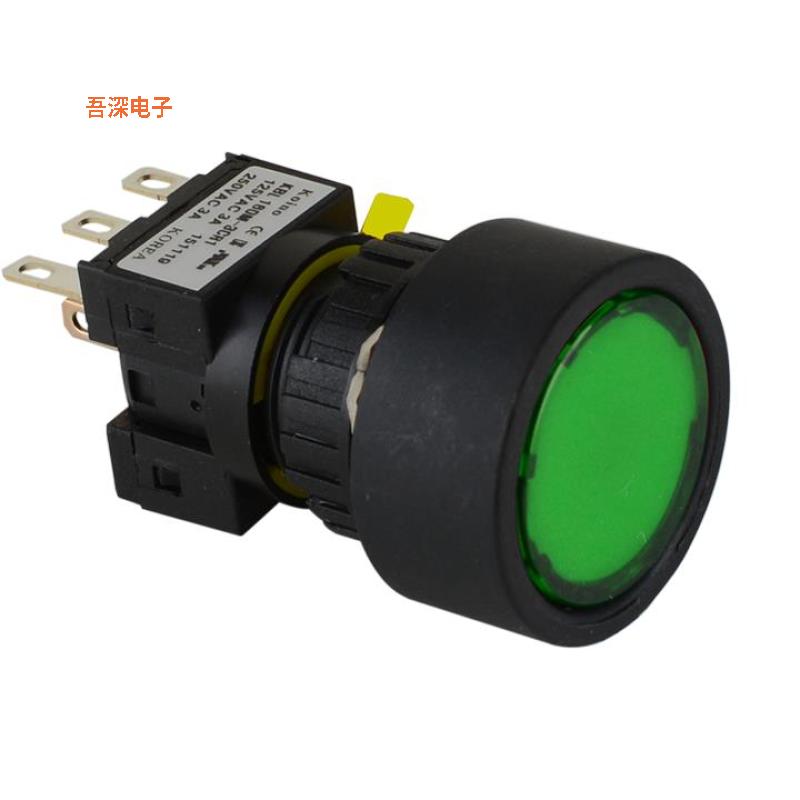 KBL16SAT-L2CY1 |原装全新16mm PUSH BUTTON
