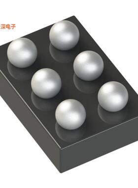 MAX20336ENT+T|DPSTIC SWITCH DPSTX1 330MOHM 6WL