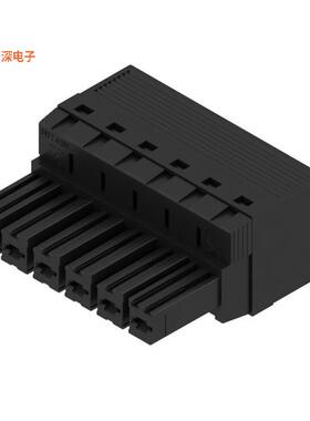 1060430000 |插头，刀片插座TERM BLOCK PLUG 6POS 7.62MM