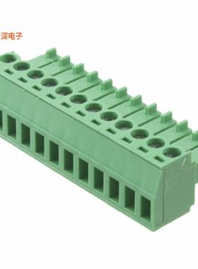 OSTTJ1211530 |插头，母插口TERM BLOCK PLUG 12POS 3.50MM