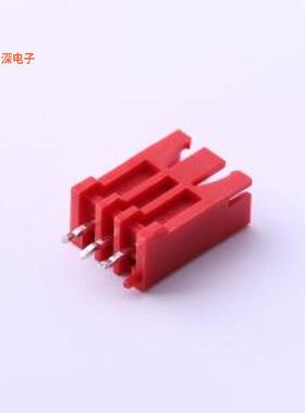 25000-03AA-T2P-Q0 |加高封胶型线对板针座插件,P=2.5mm