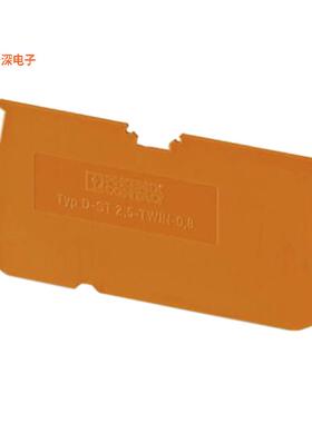 3030512 |端板CONN TERM BLK END PLATE ORANGE