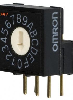 A6RV-162RF |十六进制SWITCH ROTARY DIP HEX 0.025A 24V