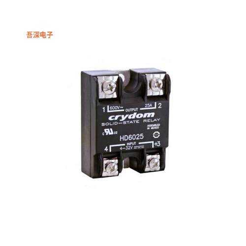 HD6090K-10 |底座安装SSR RELAY SPST-NO 90A 48-660V