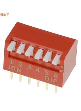 DBP 2106 N |SPSTDUAL-IN-LINE-SWITCH, PIANO-TYPE,