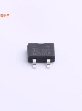 MB10F-13 |原装MBFBRIDGE RECT 1PHASE 1KV 800MA MBF