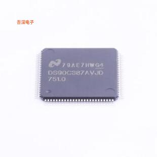 DS90C387AVJD/NOPB |原装TQFP-100(14x14)LVDS芯片