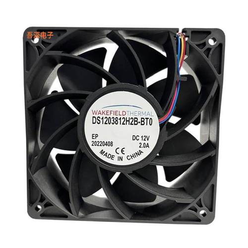 DC1203812W2B-BT0 |12VDCFAN AXIAL 120X38MM 12VDC WIRE