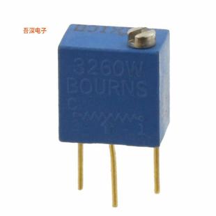 0.25W 101 3260W OHM 100 OhmsTRIMMER PIN TOP